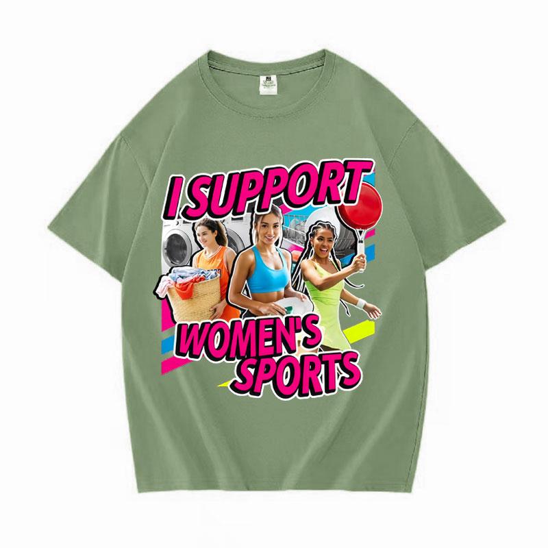 Streetwear Loose Tshrit I Support Womens Sports Adult Humor TShirt Retro Style 100 Cotton Summer Y2K Short Sleeve Unisex Tee 3XL
Streetwear Loose Tshrit I Support Womens Sports Adult Humor TShirt Retro Style 100 Cotton Summer Y2K Short Sleeve Unisex Tee 3XL