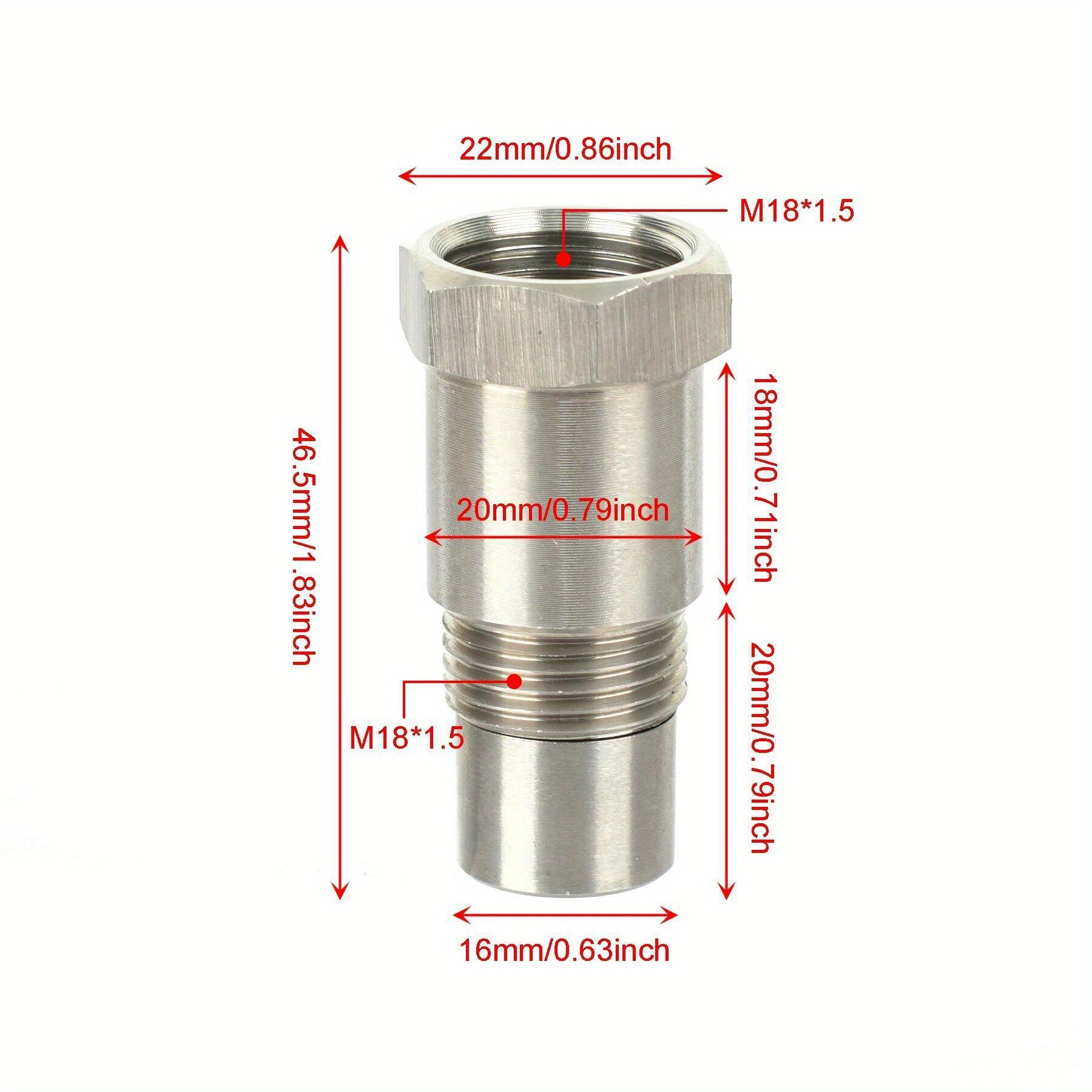 Прокладка M18x1.5 02, Промышленная Высококачественная Нержавеющая Сталь 304, Переходник-удлинитель, для Автомобильного Датчика 1pc
Прокладка M18x1.5 02, Промышленная Высококачественная Нержавеющая Сталь 304, Переходник-удлинитель, для Автомобильного Датчика 1pc