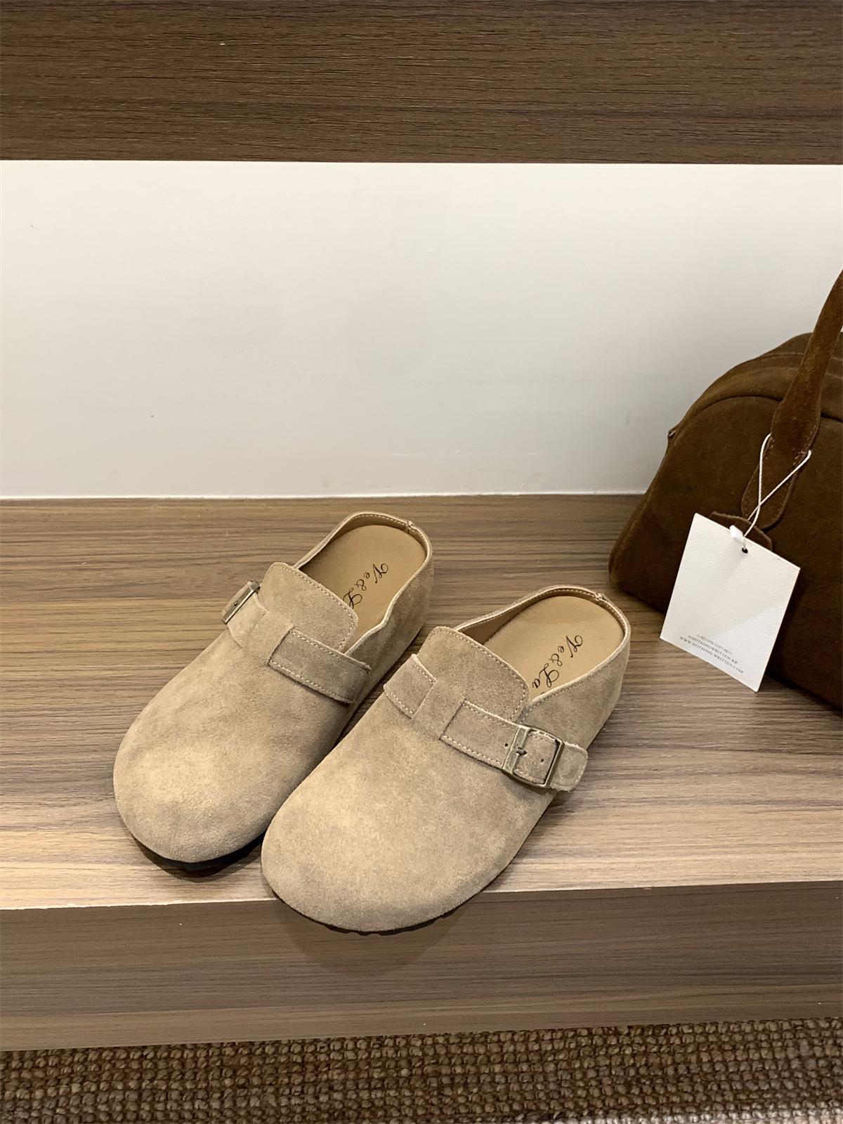 Soft leather version~ inner height increase Boken shoes slippers women s shoes outer wear 2024 new spring and autumn half-toboken shoes single shoes 40 верблюд
Soft leather version~ inner height increase Boken shoes slippers women s shoes outer wear 2024 new spring and autumn half-toboken shoes single shoes 40 верблюд