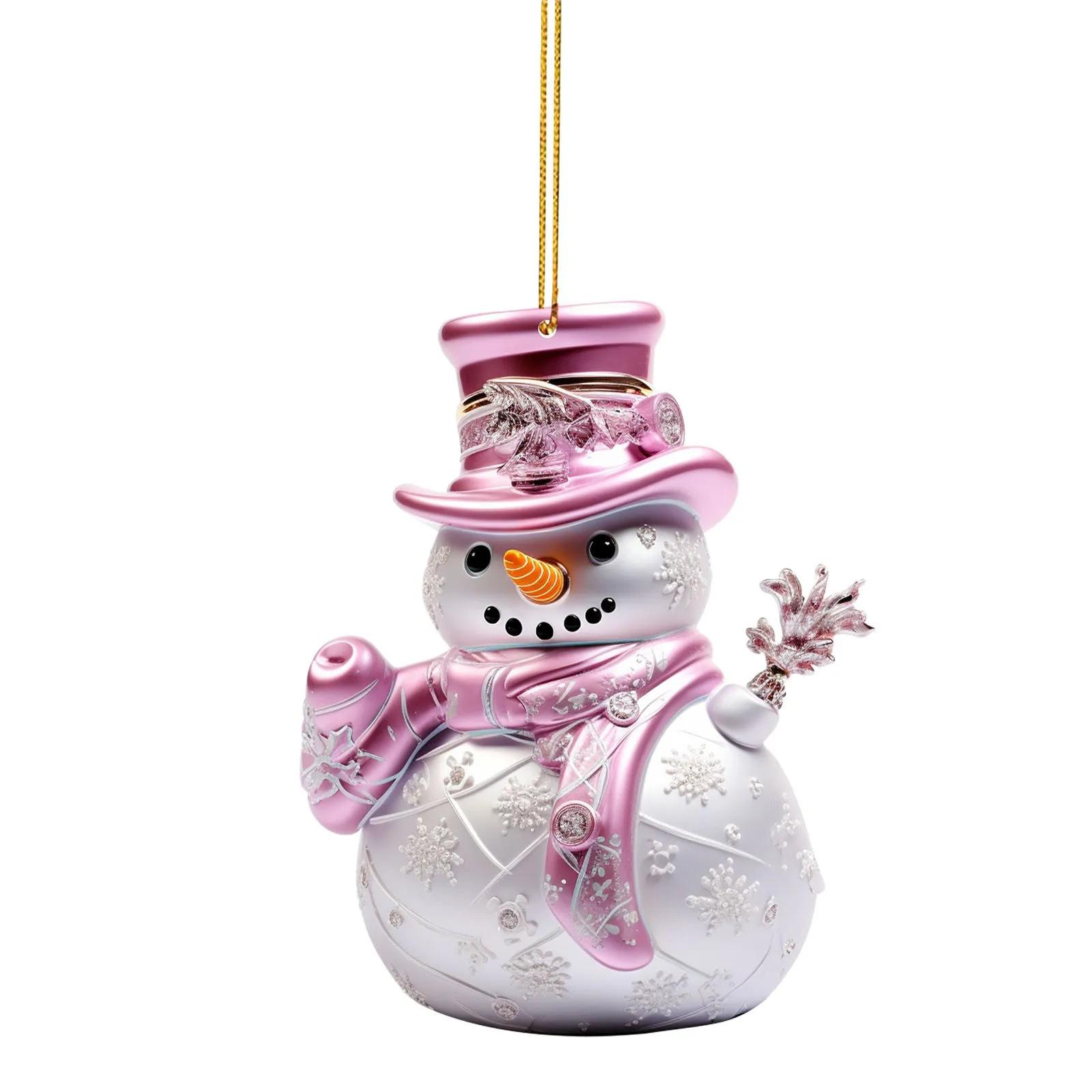 8см Розовый Снеговик Подвесные Подвески Рождественские Украшения Рождественская Елка Розовые 2D Акриловые Украшения Домашний Праздничный Декор
8см Розовый Снеговик Подвесные Подвески Рождественские Украшения Рождественская Елка Розовые 2D Акриловые Украшения Домашний Праздничный Декор