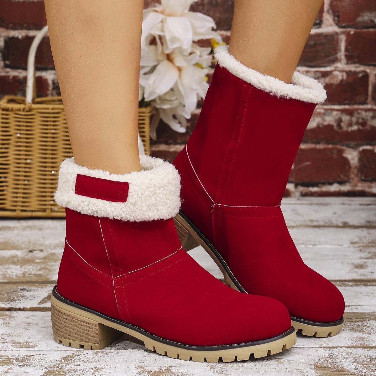 Women s lightweight comfortable cold warm padded snow boots non-slip wear-resistant outdoor casual sneakers cotton boots 43 червоний
Women s lightweight comfortable cold warm padded snow boots non-slip wear-resistant outdoor casual sneakers cotton boots 43 червоний