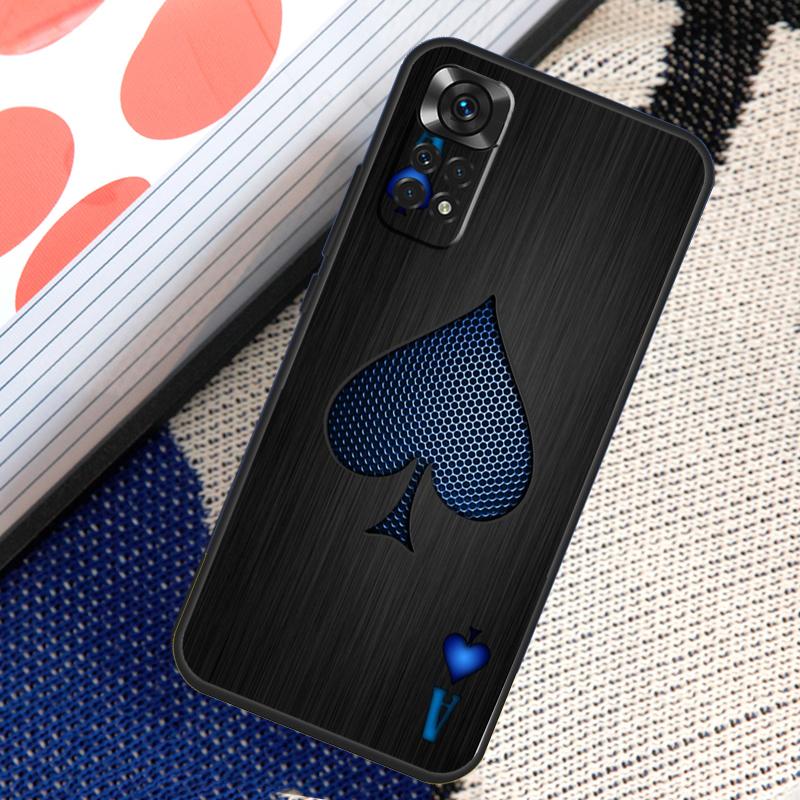 Ace of spades Poker Card Case For Xiaomi Redmi Note 13 14 12 11 10 Pro 11S 12S Redmi 13 15 14C 13C 15C 10C 12C Funda Redmi Note 11
Ace of spades Poker Card Case For Xiaomi Redmi Note 13 14 12 11 10 Pro 11S 12S Redmi 13 15 14C 13C 15C 10C 12C Funda Redmi Note 11