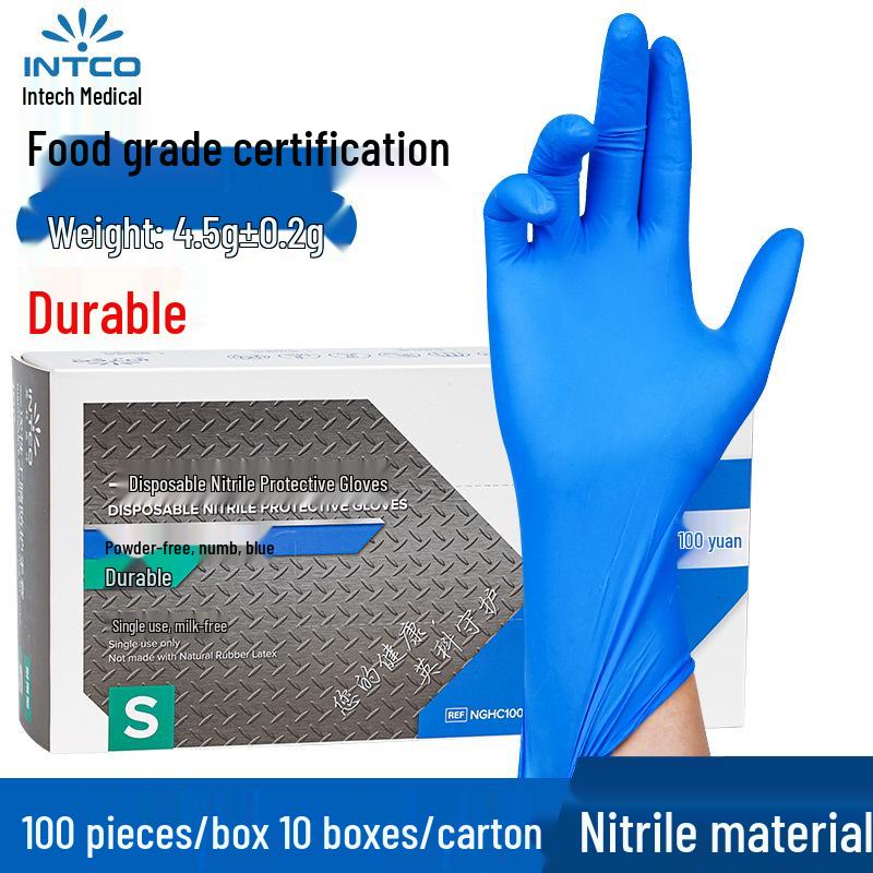 Одноразовые нитриловые перчатки Intech Food Grade для использования дома и на кухне Extra Large
Одноразовые нитриловые перчатки Intech Food Grade для использования дома и на кухне Extra Large