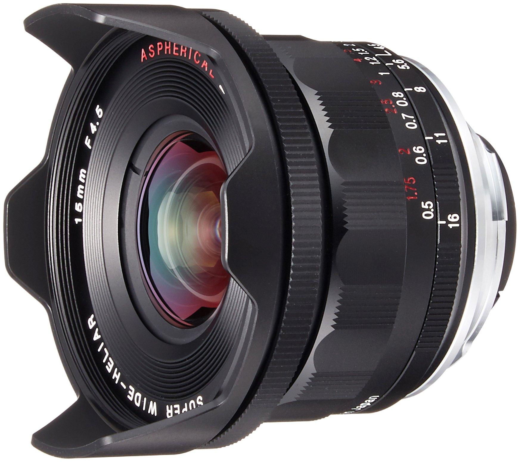 VoightLander Single Focus Lens SUPER 15mm Aspherical III VM Full Size Compatible 130135 SW Heliar WIDE-HELIAR F4.5 15F4.5VM3
VoightLander Single Focus Lens SUPER 15mm Aspherical III VM Full Size Compatible 130135 SW Heliar WIDE-HELIAR F4.5 15F4.5VM3