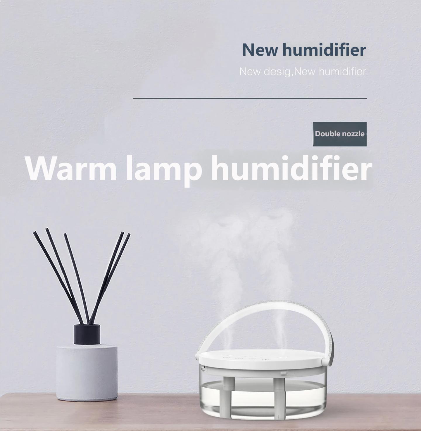 1200ml Ultrasonic Humidifier with Led Mood Light, Timer Setting, for Office and Home, Gift Idea білий
1200ml Ultrasonic Humidifier with Led Mood Light, Timer Setting, for Office and Home, Gift Idea білий