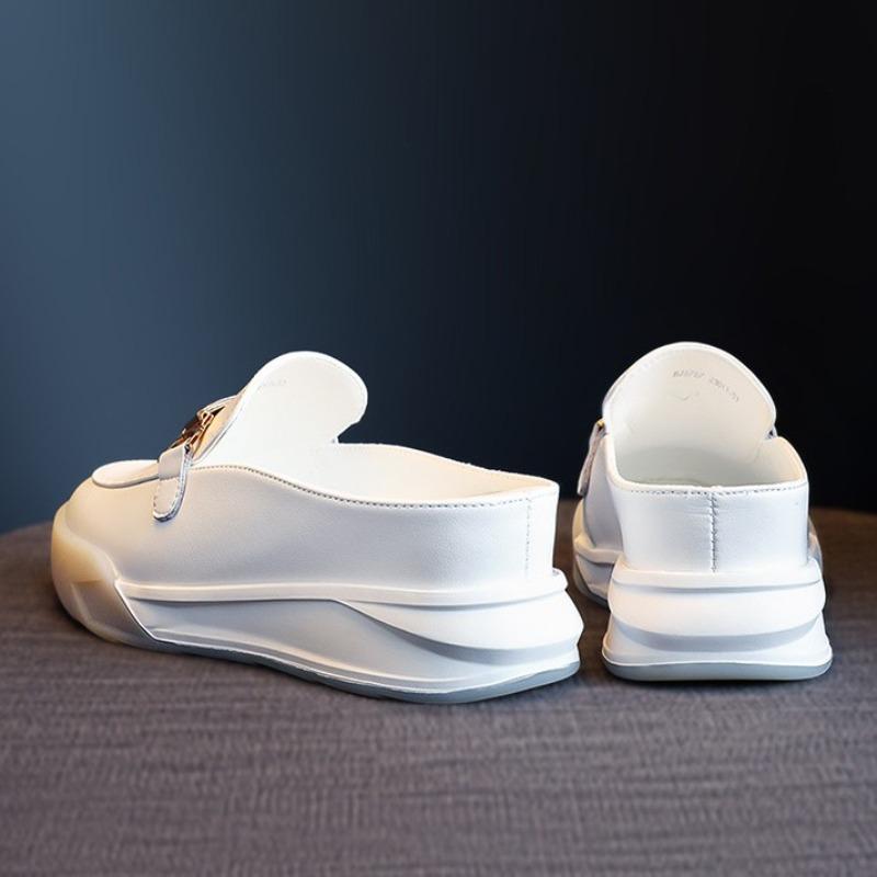 New Height-increasing Half-slipper, Thick-soled Wedge Heel Cool Women s Shoes with A Toe Cap 40 білий
New Height-increasing Half-slipper, Thick-soled Wedge Heel Cool Women s Shoes with A Toe Cap 40 білий