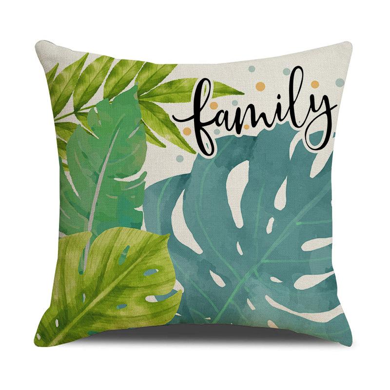 Floral Leaves Pillowcase Home Simple Versatile Sofa Pillow Linen Stain-resistant Combination Cushion 45*45cm
Floral Leaves Pillowcase Home Simple Versatile Sofa Pillow Linen Stain-resistant Combination Cushion 45*45cm
