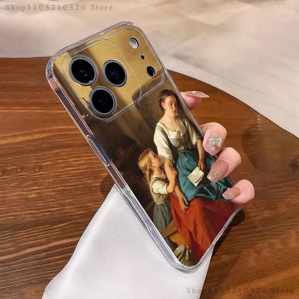 Girl Art V-Vermeer Painting Phone Case For iPhone 17,16,15,14,13,12,11 Pro,Max,Plus,X,XS,XR,SE4,E Mini Transparent Soft Cover iPhone16PRO
Girl Art V-Vermeer Painting Phone Case For iPhone 17,16,15,14,13,12,11 Pro,Max,Plus,X,XS,XR,SE4,E Mini Transparent Soft Cover iPhone16PRO