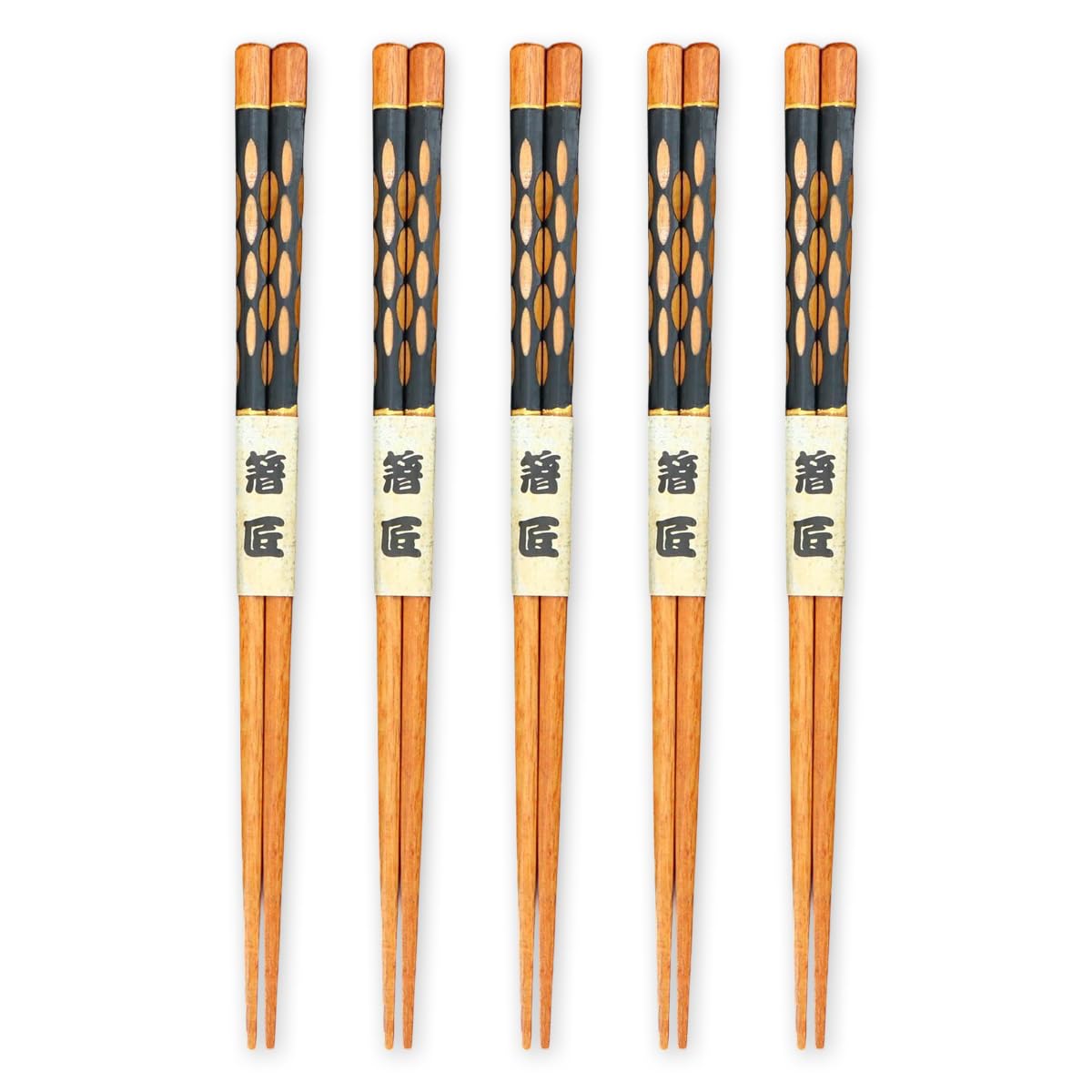 Wooden Set of Current Model J-kitchens Hand-Carved Chopsticks, Black, 5, 23cm,
Wooden Set of Current Model J-kitchens Hand-Carved Chopsticks, Black, 5, 23cm,