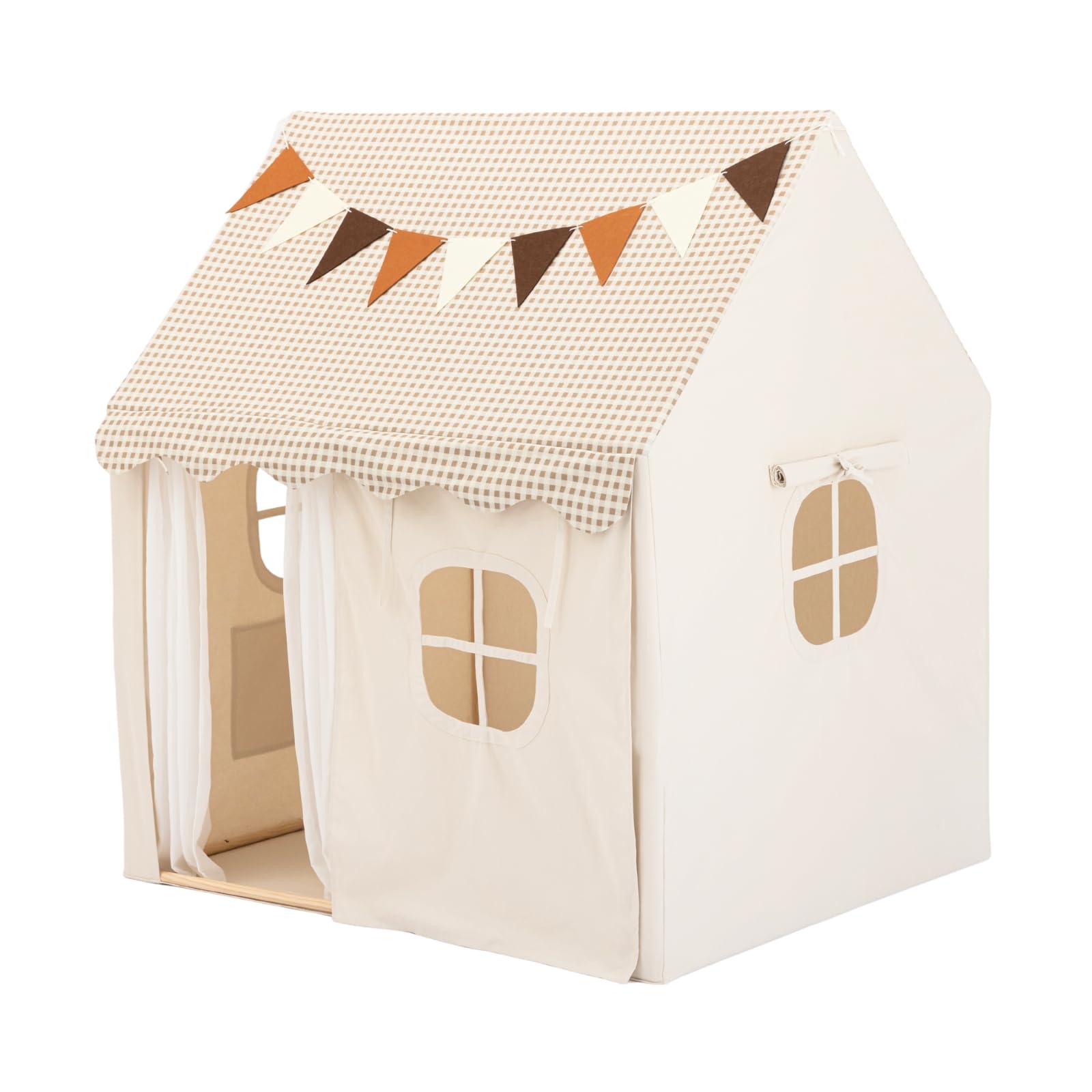 NINEHILLS Kids Tent, HOME, Greige, Outdoor Camping Teepee, Stylish, 100% Cotton, Wooden Tent House for Kids, Foldable, Indoor Use, Kids Corner,
NINEHILLS Kids Tent, HOME, Greige, Outdoor Camping Teepee, Stylish, 100% Cotton, Wooden Tent House for Kids, Foldable, Indoor Use, Kids Corner,