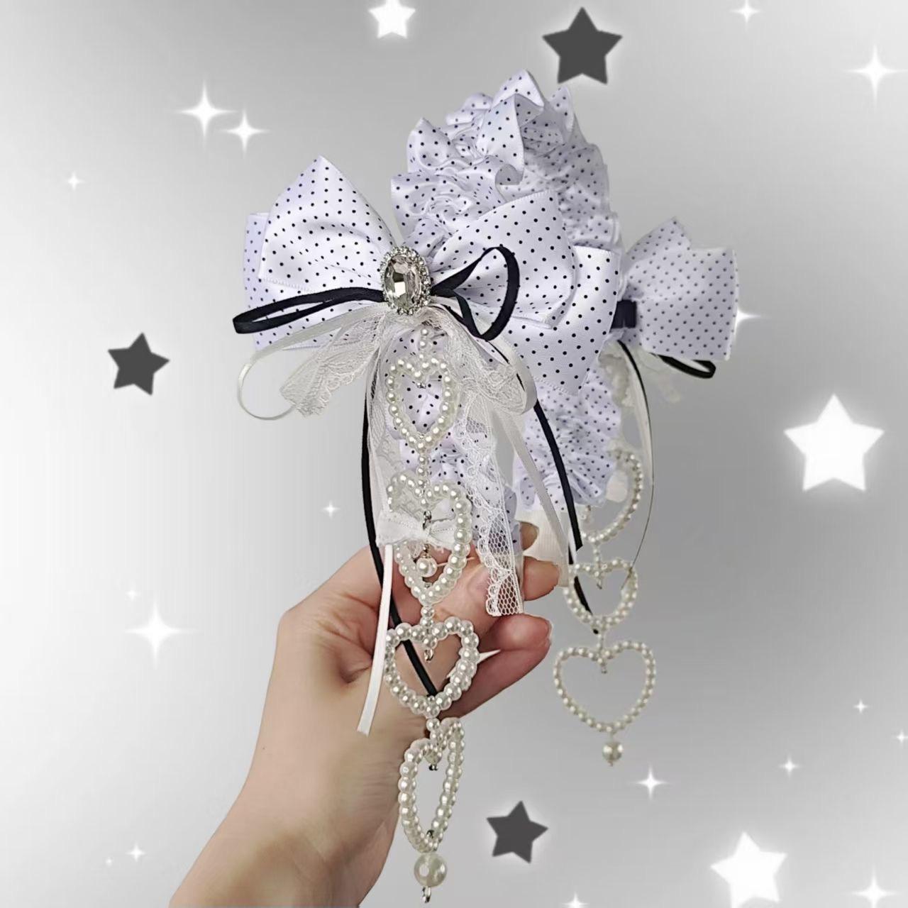 headband woman luxury designer hair band hair accessories Lolita cosplay y2k accessories lace pearl hair tie Head jewelry білий
headband woman luxury designer hair band hair accessories Lolita cosplay y2k accessories lace pearl hair tie Head jewelry білий