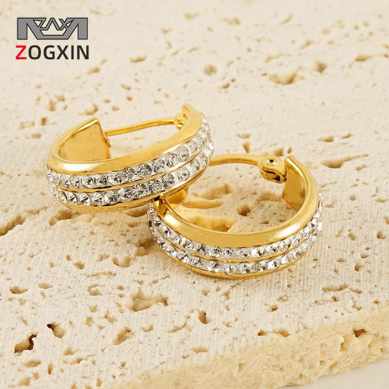 European-American INS Style 18K Diamond Titanium Steel Earrings: Luxury Stainless Steel Hoops for Women 18K Gold Plating золотой
European-American INS Style 18K Diamond Titanium Steel Earrings: Luxury Stainless Steel Hoops for Women 18K Gold Plating золотой
