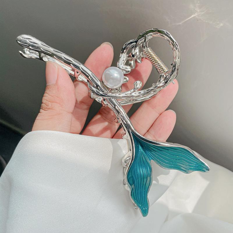 Metal Irregular Silver Color Starfish Shark Clamps Hairpins For Women Retro Large Claw Clip Barrettes Headdress Hair Accessories Jewelry синий
Metal Irregular Silver Color Starfish Shark Clamps Hairpins For Women Retro Large Claw Clip Barrettes Headdress Hair Accessories Jewelry синий