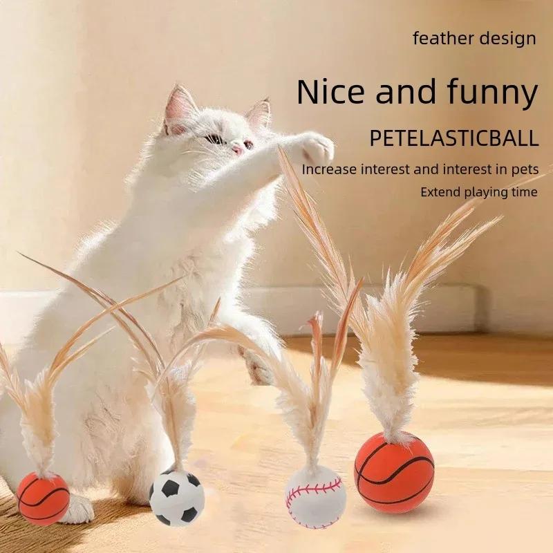 1/3pc Cat Toys Interactive Bouncing Ball Indoor Rolling Magic Ball Teasing Stick Dog Pet Game Toy Accessories Style A
1/3pc Cat Toys Interactive Bouncing Ball Indoor Rolling Magic Ball Teasing Stick Dog Pet Game Toy Accessories Style A