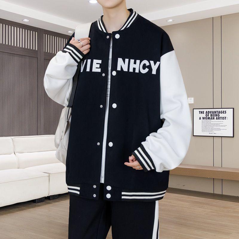 2026 Trendy Men s Baseball Jacket - European American Street Style, Popular Spring Autumn Fashion, Loose and Stylish for Couples. XL чорний
2026 Trendy Men s Baseball Jacket - European American Street Style, Popular Spring Autumn Fashion, Loose and Stylish for Couples. XL чорний