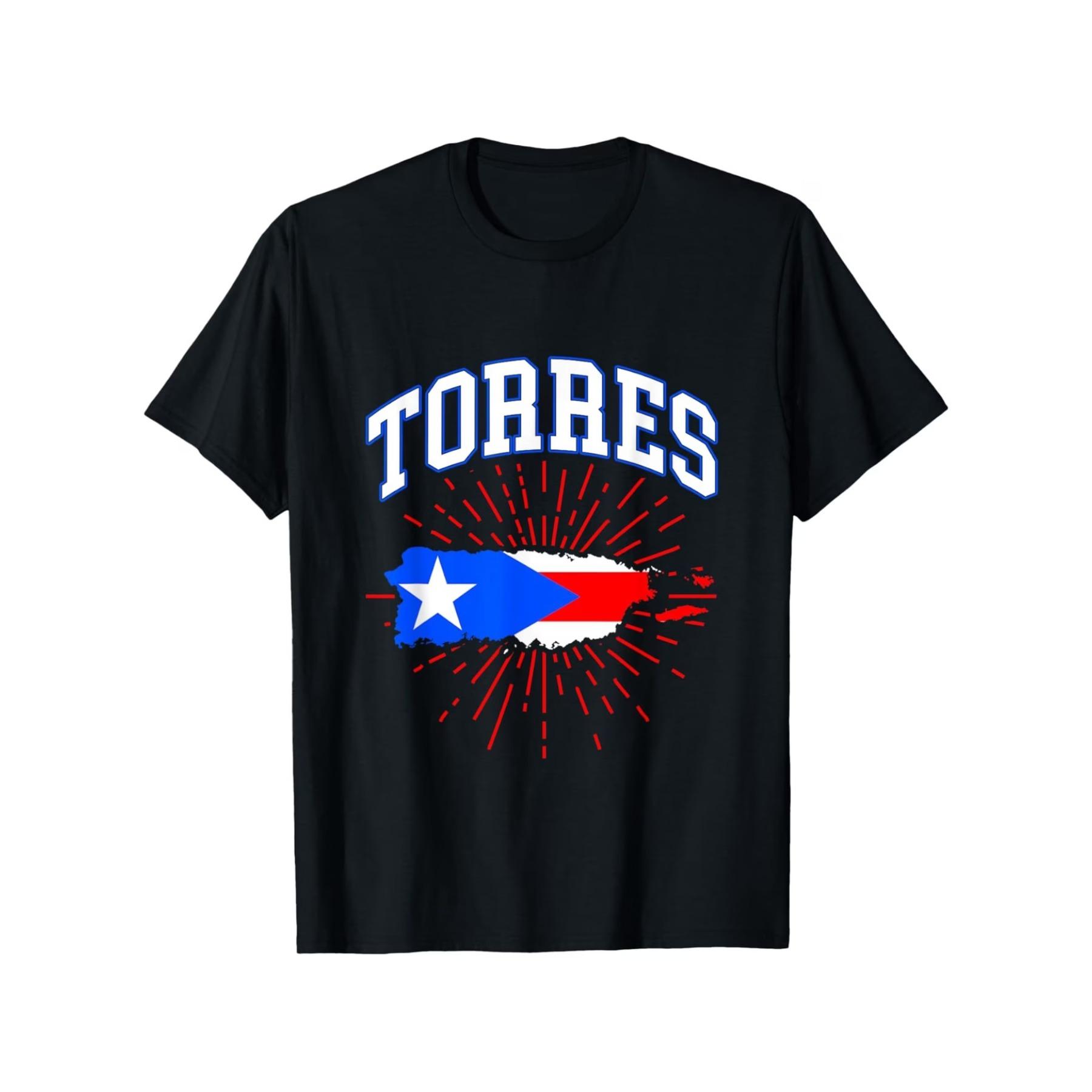 Torres Family Puerto Rico Flag T-Shirt, Unisex Cotton Casual Round Neck Outdoor Short Sleeve T-shirt XXL чорний
Torres Family Puerto Rico Flag T-Shirt, Unisex Cotton Casual Round Neck Outdoor Short Sleeve T-shirt XXL чорний