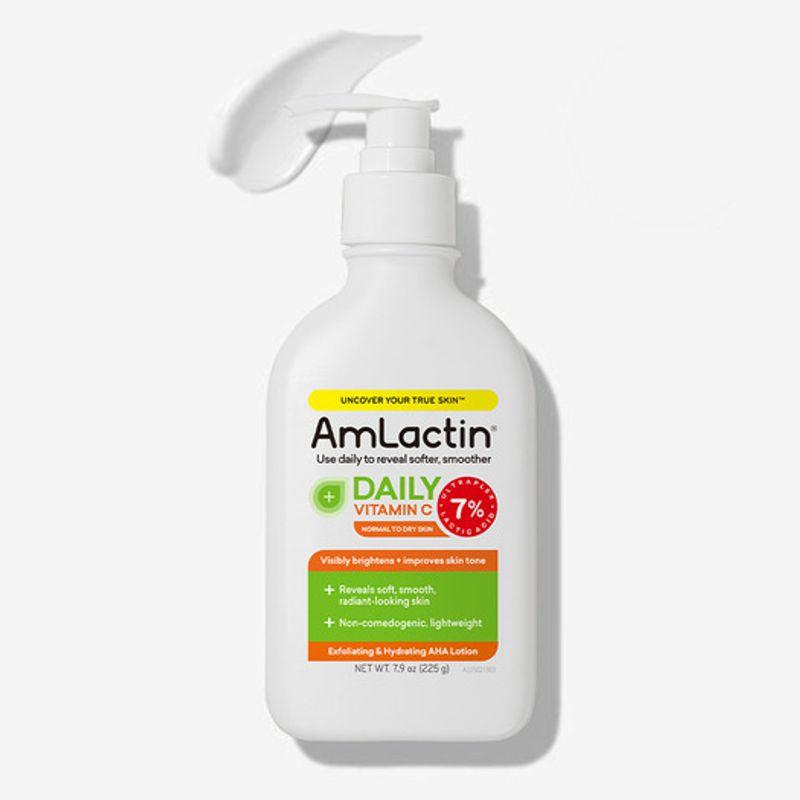 AmLactin Daily Vitamin Lactic Acid 7% Lotion 225g Single Item - Daily Vitamin C 7% Lotion
AmLactin Daily Vitamin Lactic Acid 7% Lotion 225g Single Item - Daily Vitamin C 7% Lotion