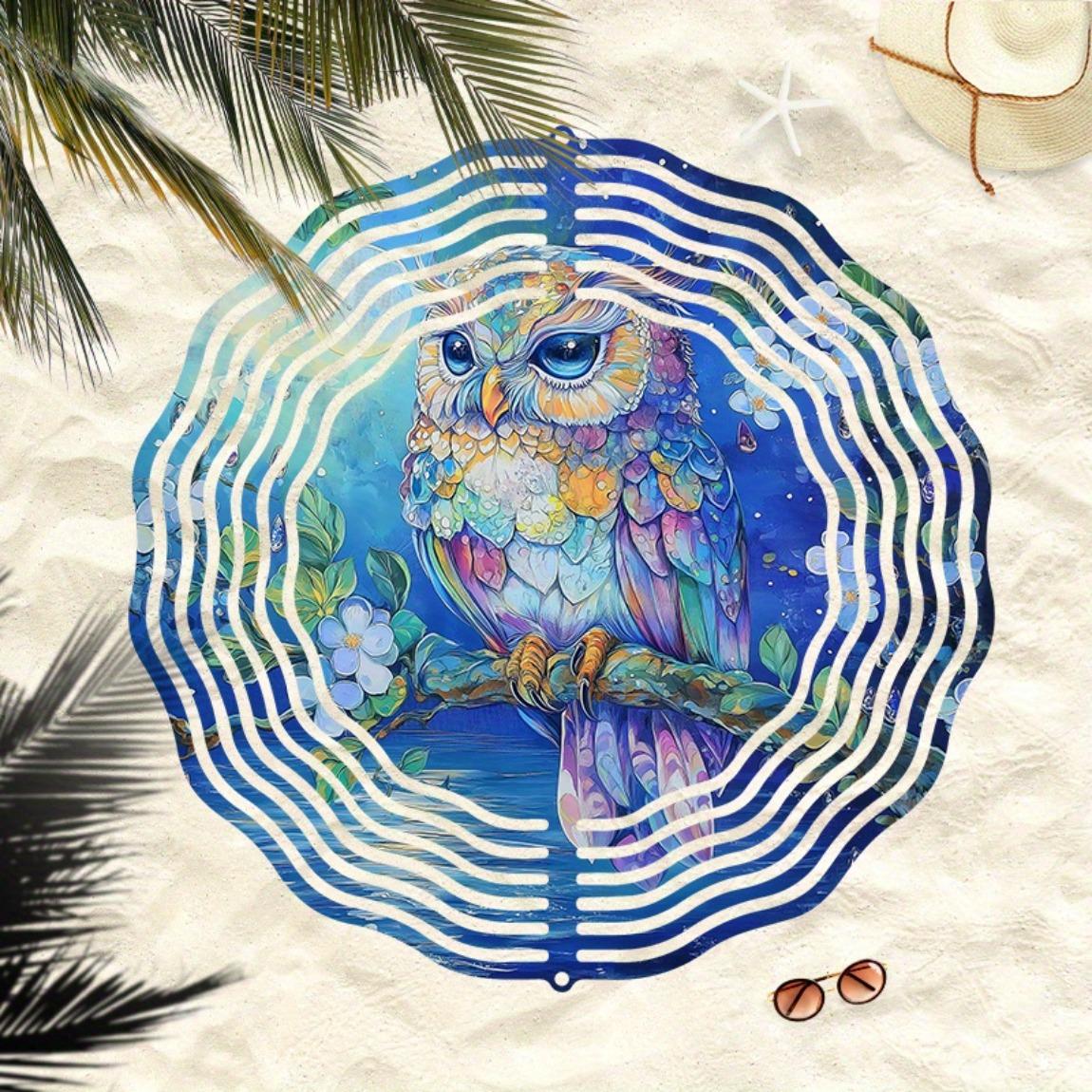 Owl Wind Spinner 3D Metal Garden Decor for Patio Yard Outdoor Hanging Ornament No Electricity Needed Easy Install Thanksgiving Christmas
Owl Wind Spinner 3D Metal Garden Decor for Patio Yard Outdoor Hanging Ornament No Electricity Needed Easy Install Thanksgiving Christmas