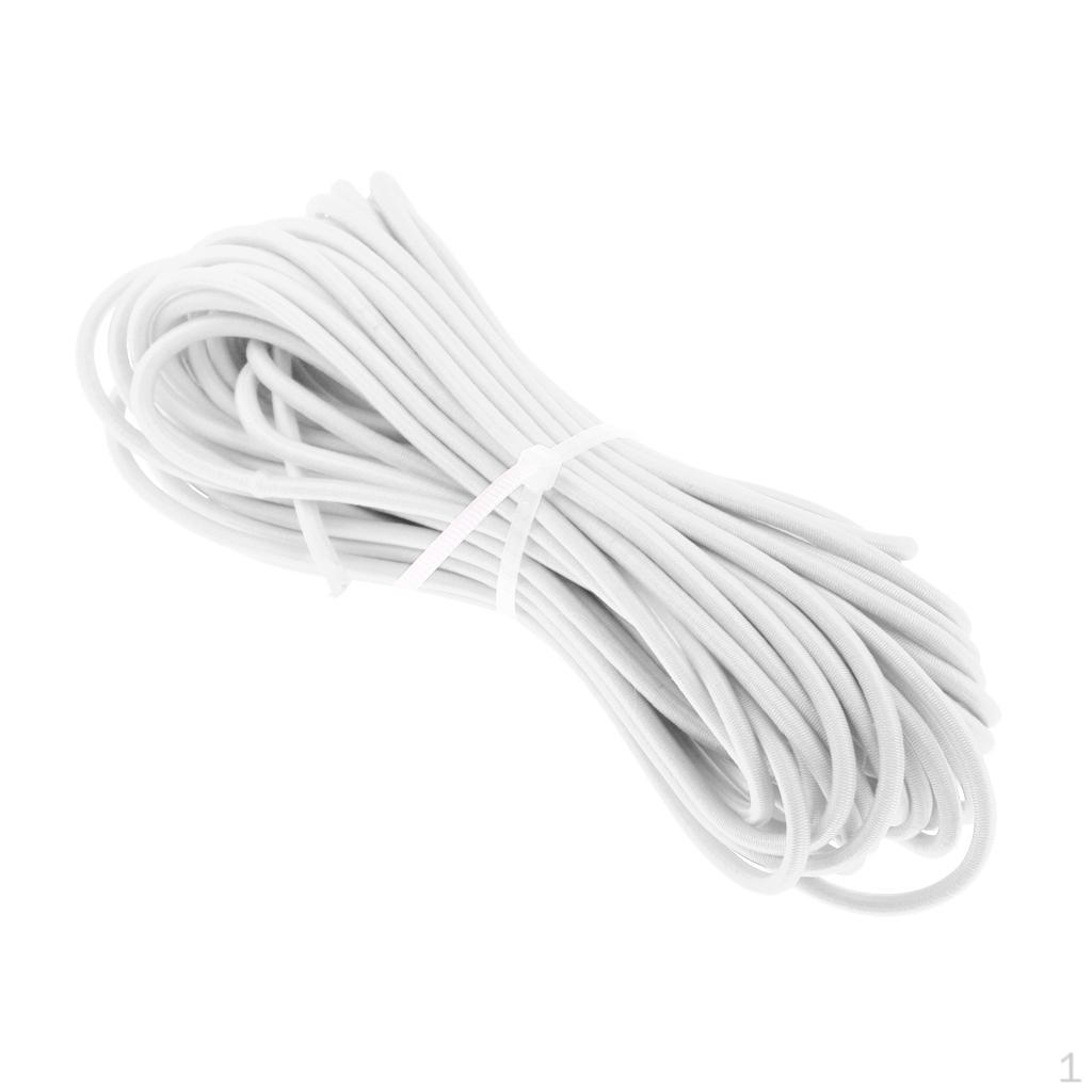 3mm Strong Elastic Round Shock Cord Rope tie Boats Trailers Roof Rack 50m 20 5m 2m 1m 0.5m - Various
3mm Strong Elastic Round Shock Cord Rope tie Boats Trailers Roof Rack 50m 20 5m 2m 1m 0.5m - Various