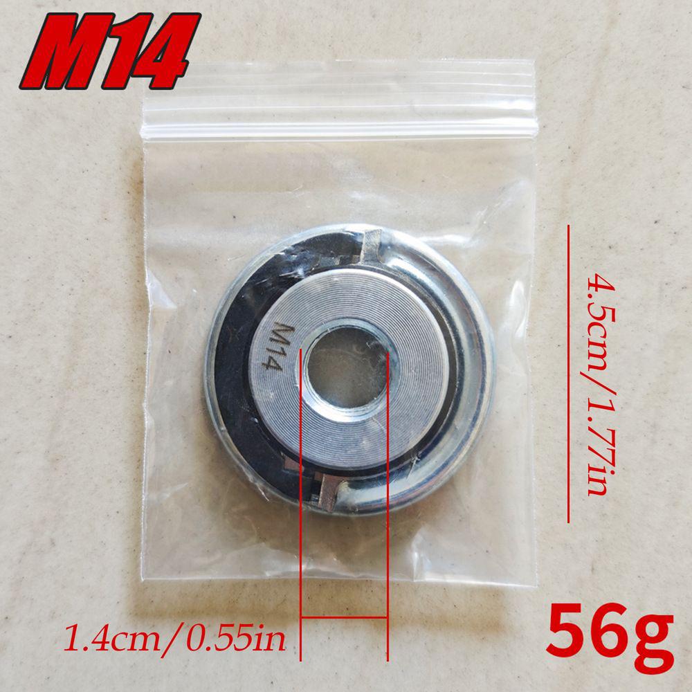 M14 Anti-Slip Flange Nut 2PCS Heavy-Duty Lock Nut Set for Angle Grinder, Secure Disc Attachment, Pro Metalworking & Welding Tool
M14 Anti-Slip Flange Nut 2PCS Heavy-Duty Lock Nut Set for Angle Grinder, Secure Disc Attachment, Pro Metalworking & Welding Tool