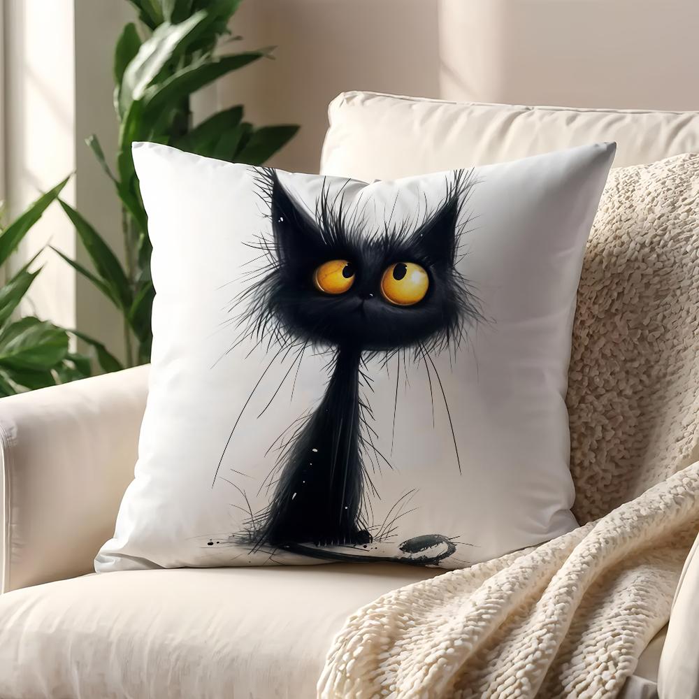 Whimsical Cat Art cushion cover For Pillow Printing Sofa Decoration Home Car Room Coffee Shop Office Nordic Simplicity 30cmx30cm
Whimsical Cat Art cushion cover For Pillow Printing Sofa Decoration Home Car Room Coffee Shop Office Nordic Simplicity 30cmx30cm