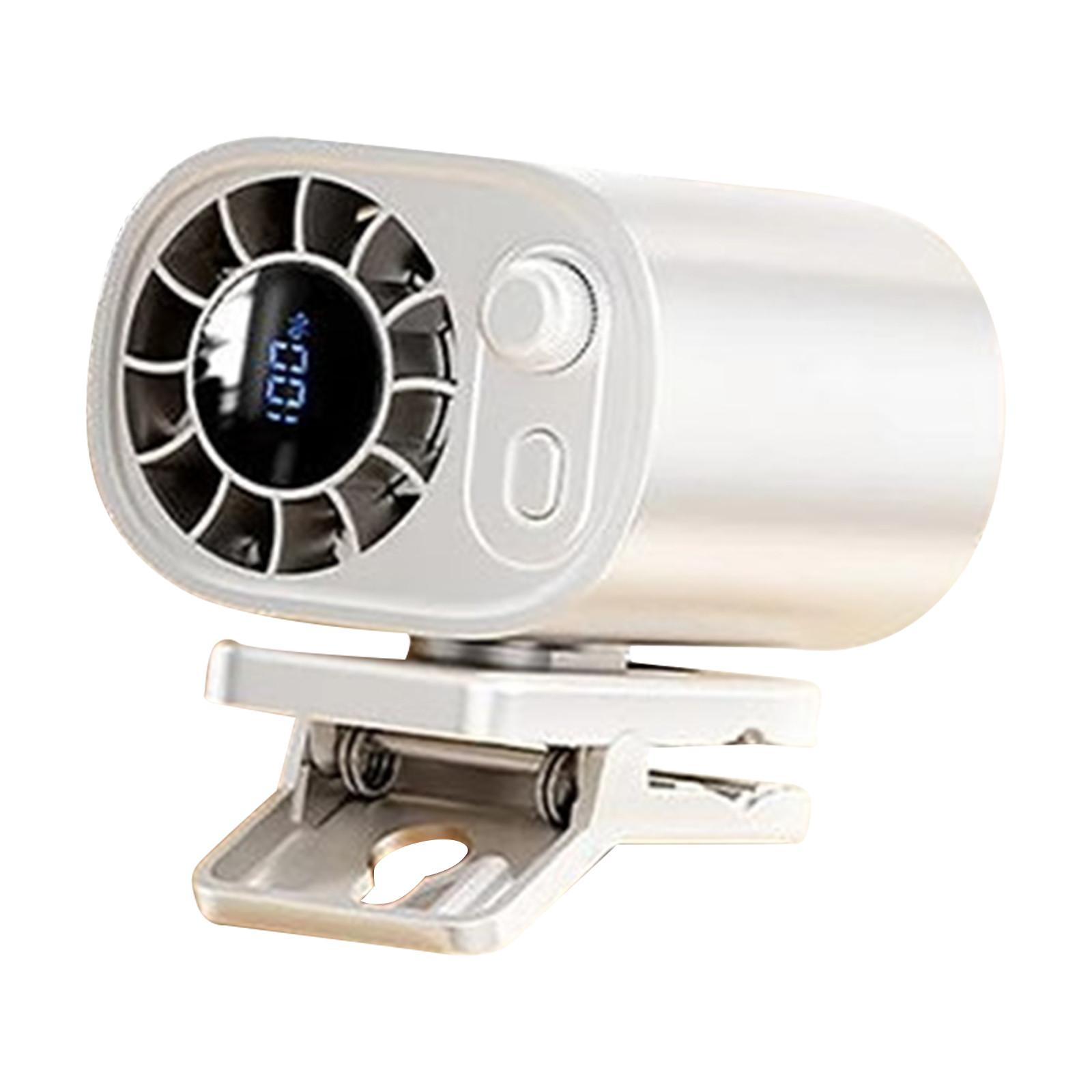 Car Clip-On Fan With LED Display - 360° Rotation, 100 Adjustable Speeds, USB Rechargeable Personal Fan 1800mAh Battery One Size
Car Clip-On Fan With LED Display - 360° Rotation, 100 Adjustable Speeds, USB Rechargeable Personal Fan 1800mAh Battery One Size