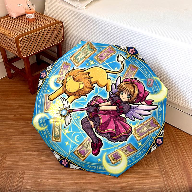 1PC Automatic Folding Umbrella Cardcaptor Sakura Pattern 8 Ribs Portable Foldable Travel Umbrella Christmas Birthday Gift
1PC Automatic Folding Umbrella Cardcaptor Sakura Pattern 8 Ribs Portable Foldable Travel Umbrella Christmas Birthday Gift