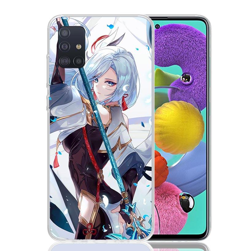 Genshin Impact Shenhe Phone Case for Samsung Galaxy A52 A51 A50S A12 A22 A32 A72 A10S A30S A31 A71 Note 20 Ultra 10 Plus S10 Gal Samsung A02S
Genshin Impact Shenhe Phone Case for Samsung Galaxy A52 A51 A50S A12 A22 A32 A72 A10S A30S A31 A71 Note 20 Ultra 10 Plus S10 Gal Samsung A02S