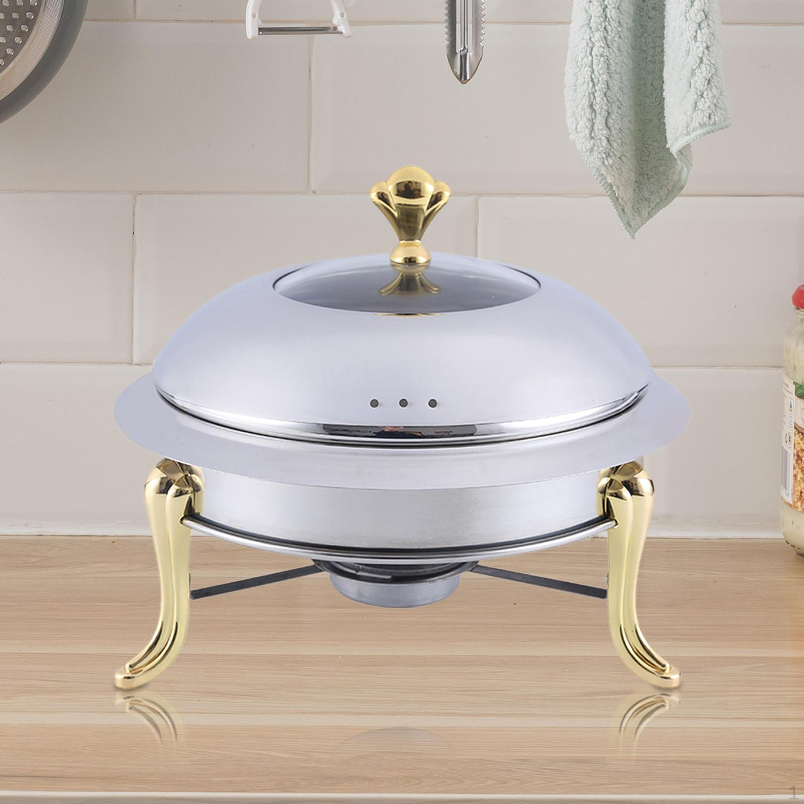 Набір для підігріву алкогольної плити. Високоефективний знімний портативний буфет із захистом від опіків Aureate
Набір для підігріву алкогольної плити. Високоефективний знімний портативний буфет із захистом від опіків Aureate