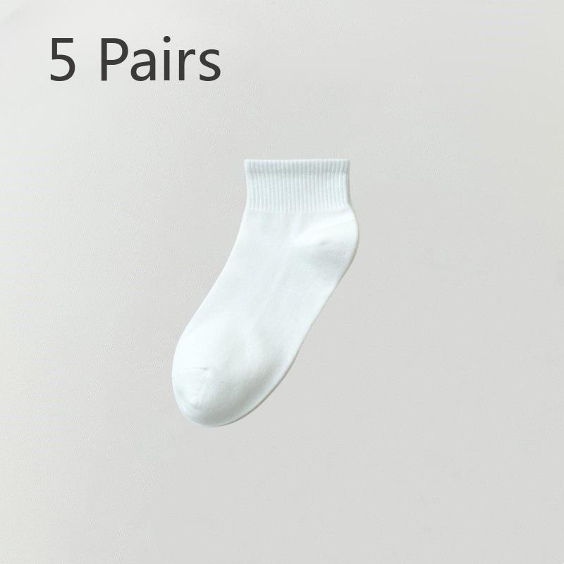 5 Pairs of Spring and Autumn Plain-colored Socks, Children s Pure Cotton Sports and Casual Colorful Socks, Sweat-absorbing and Antibacterial 5 pairs чорний
5 Pairs of Spring and Autumn Plain-colored Socks, Children s Pure Cotton Sports and Casual Colorful Socks, Sweat-absorbing and Antibacterial 5 pairs чорний