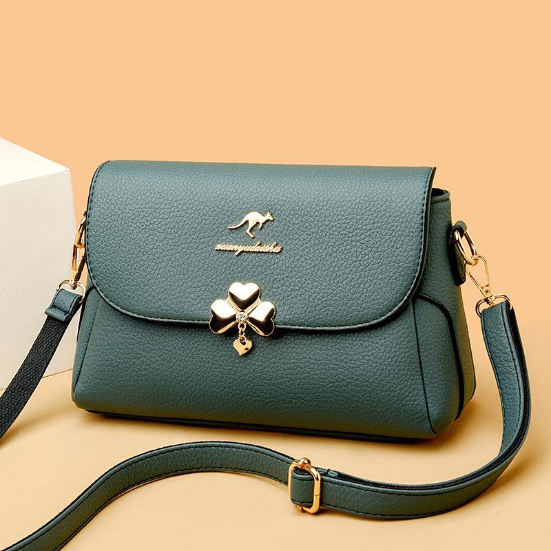 Женская сумка через плечо, модная атмосфера, сумка-мессенджер, женская большая вместимость, женская сумка для мам из мягкой кожи зелёный
Женская сумка через плечо, модная атмосфера, сумка-мессенджер, женская большая вместимость, женская сумка для мам из мягкой кожи зелёный