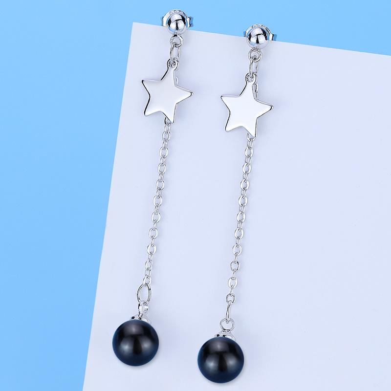 Серьги с пятиконечной звездой и жемчугом, длинные серьги с кисточками из красного бисера для студенток чёрный
Серьги с пятиконечной звездой и жемчугом, длинные серьги с кисточками из красного бисера для студенток чёрный