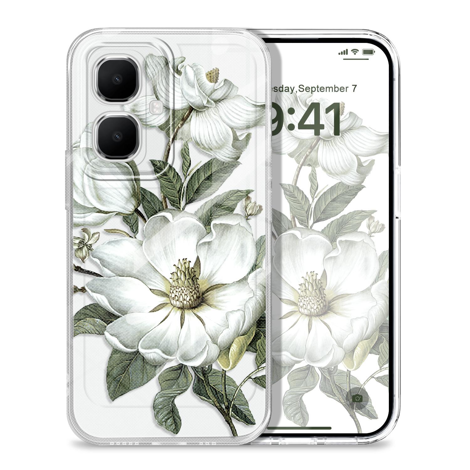 Gorgeous Magnolia Transparent Phone Case For Infinix Smart 10 9 8 7 6 5 Soft TPU Cover Infinix Smart 10
Gorgeous Magnolia Transparent Phone Case For Infinix Smart 10 9 8 7 6 5 Soft TPU Cover Infinix Smart 10
