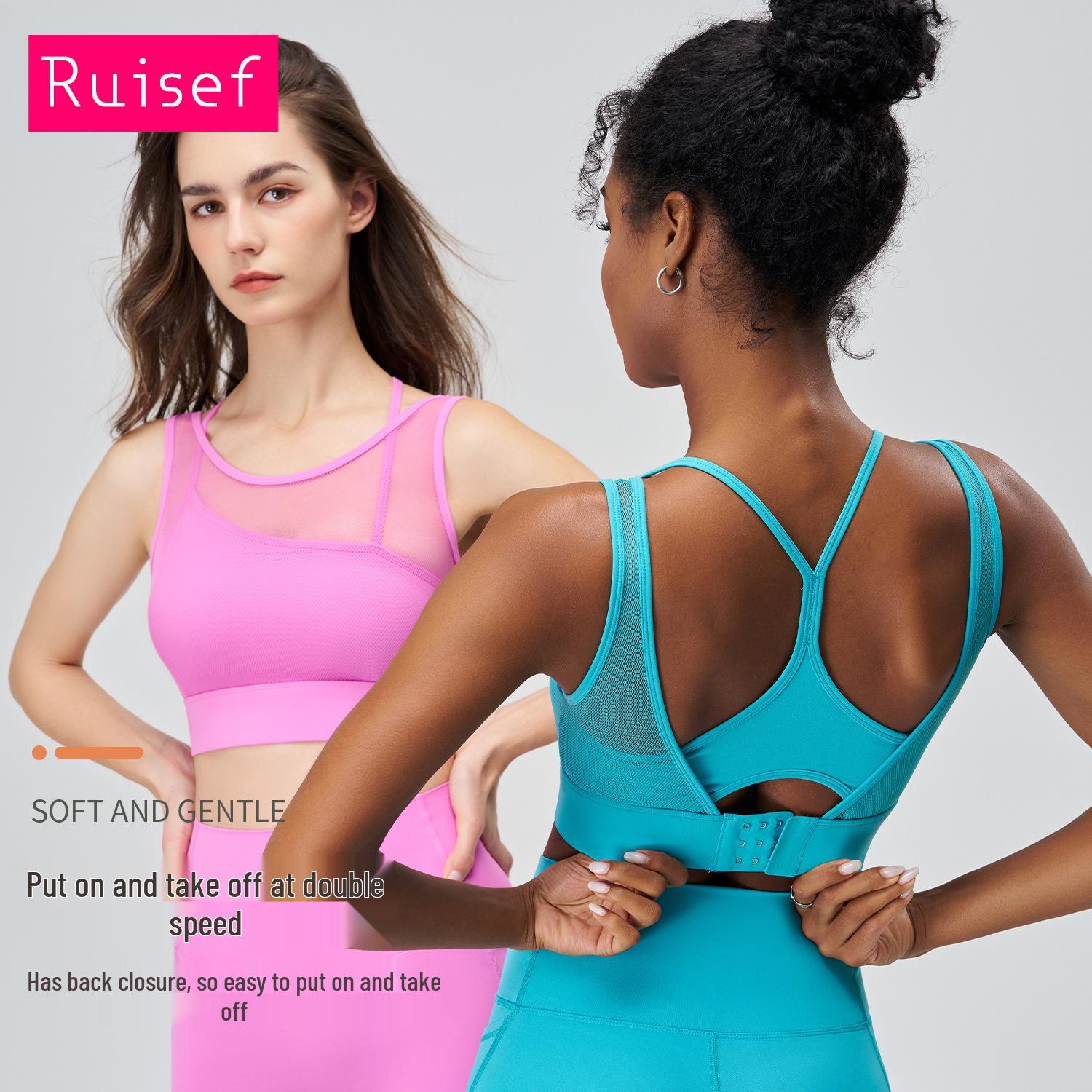 Women s Mesh Splice Sports Bra: Breathable, Fake Two-Piece Design for Running & Yoga L
Women s Mesh Splice Sports Bra: Breathable, Fake Two-Piece Design for Running & Yoga L