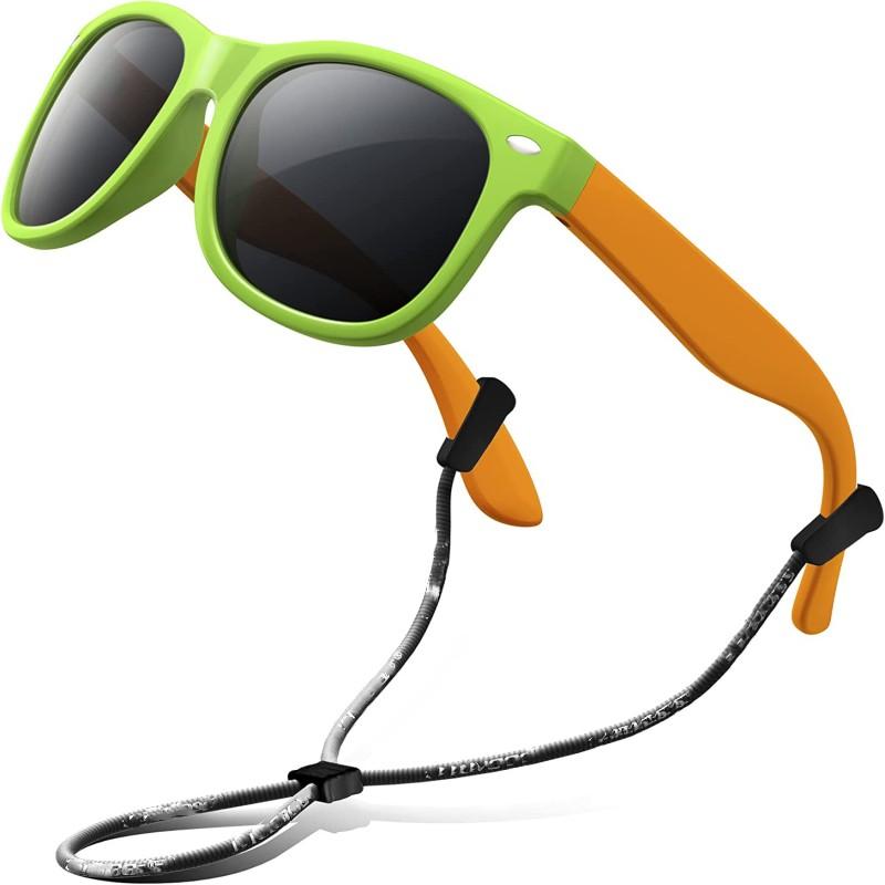 Kids Flexible Silicone Sunglasses with Rope Boys Girls Retro Outdoor Goggle Shades Sun Glasses Children AC Lens Sports Eyewear with rope
Kids Flexible Silicone Sunglasses with Rope Boys Girls Retro Outdoor Goggle Shades Sun Glasses Children AC Lens Sports Eyewear with rope