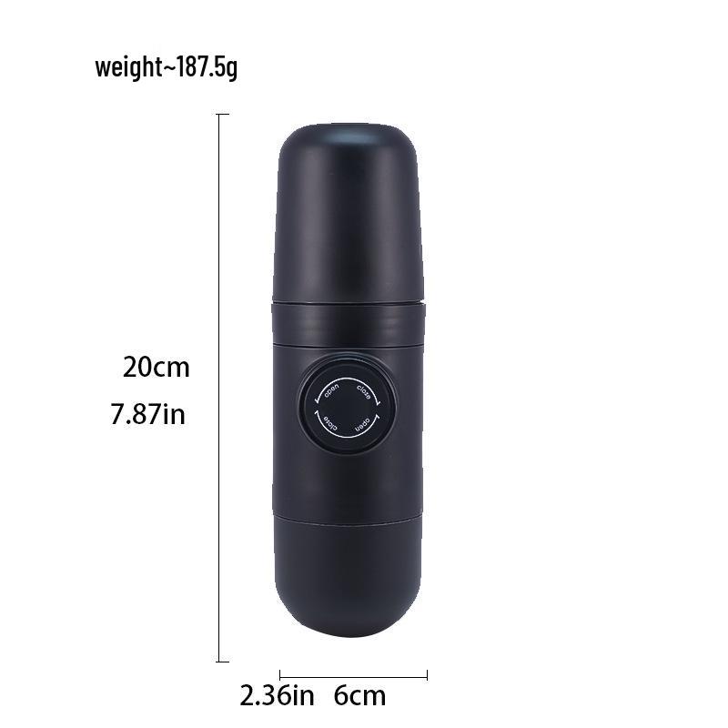 Італійська портативна ручна еспресо-машина для кемпінгу
Італійська портативна ручна еспресо-машина для кемпінгу