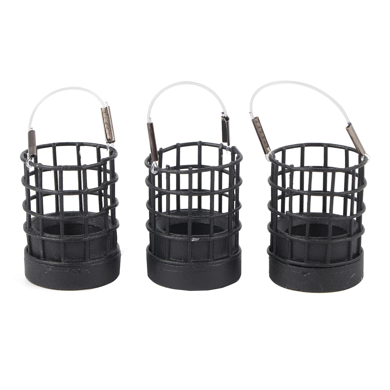3Pcs Fishing Bait Cages Hollow Stainless Steel Feeding Lure Trap Tackle Accessory Black40g
3Pcs Fishing Bait Cages Hollow Stainless Steel Feeding Lure Trap Tackle Accessory Black40g