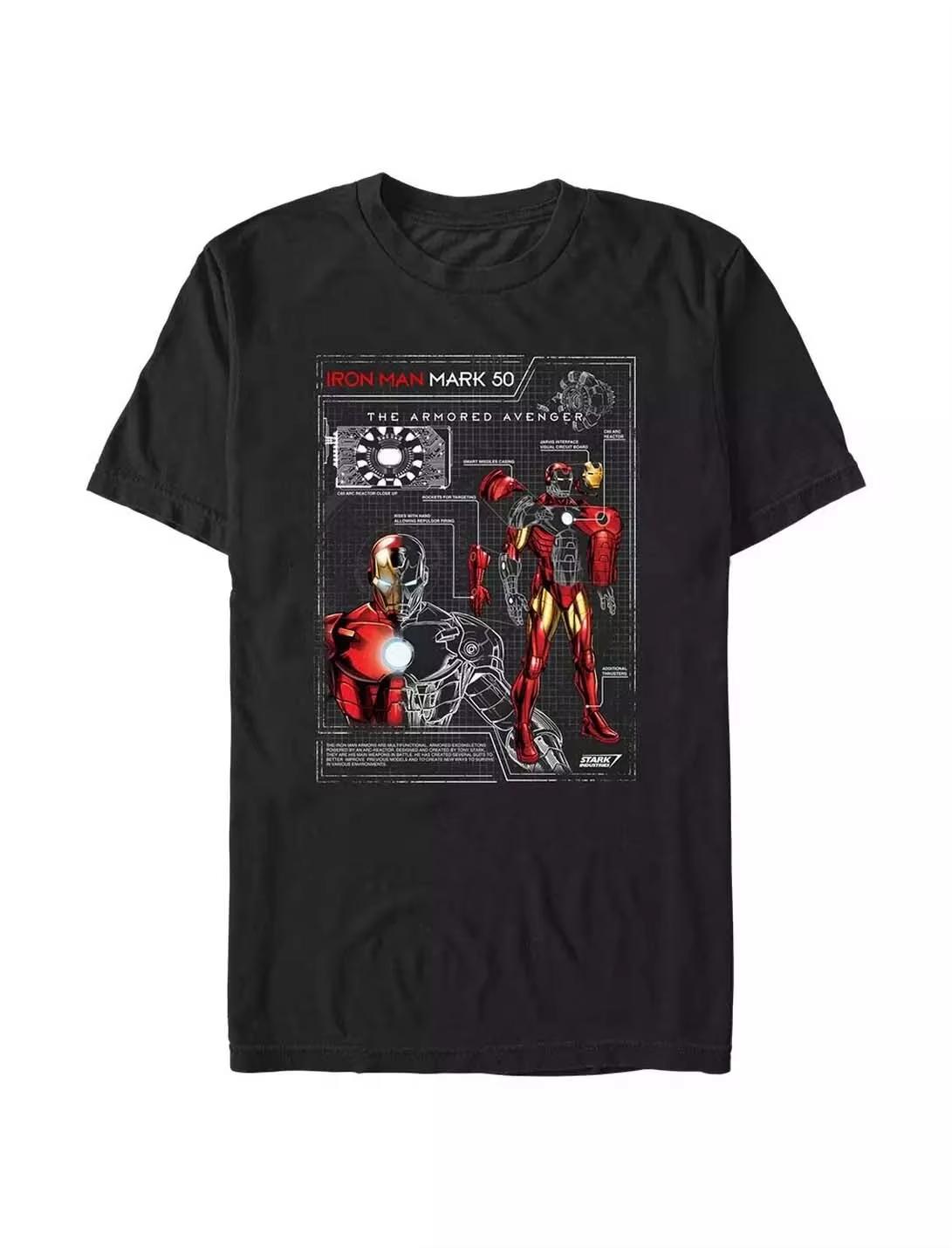 Marvel Genuine 2026 New Iron Man Construction Map Parts Printed Large Size Womens Fashion Short Sleeve Loose Sports TShirt S
Marvel Genuine 2026 New Iron Man Construction Map Parts Printed Large Size Womens Fashion Short Sleeve Loose Sports TShirt S