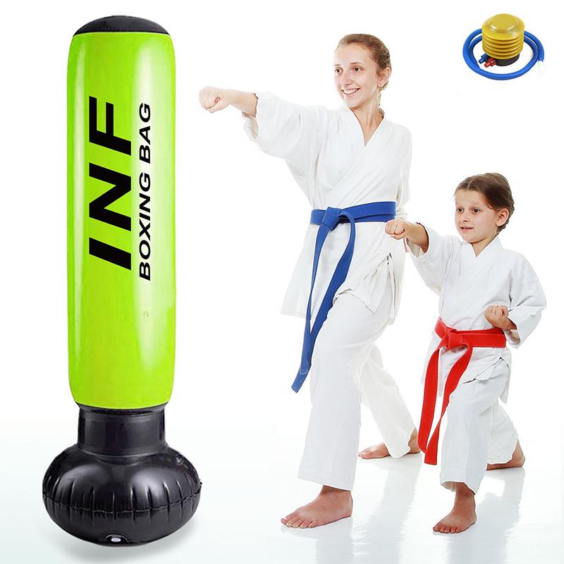 Adult Inflatable Punching Bag: Boxing Tumbler for Training & Venting 160 cm
Adult Inflatable Punching Bag: Boxing Tumbler for Training & Venting 160 cm