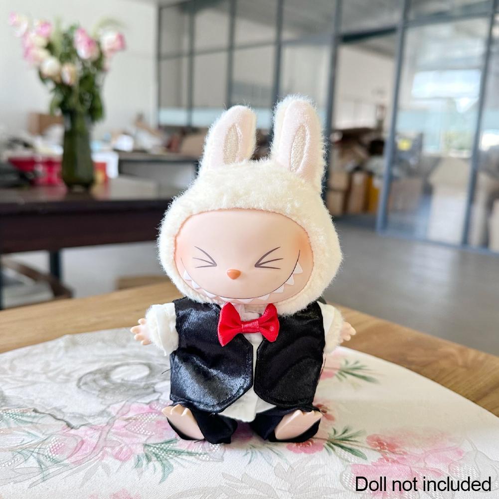 Для 17 см Кукольная одежда Лабубу Модная одежда Толстовки Кукольная одежда Цветовые толстовки Кукольные аксессуары Милые украшения Маленькая одежда 03
Для 17 см Кукольная одежда Лабубу Модная одежда Толстовки Кукольная одежда Цветовые толстовки Кукольные аксессуары Милые украшения Маленькая одежда 03