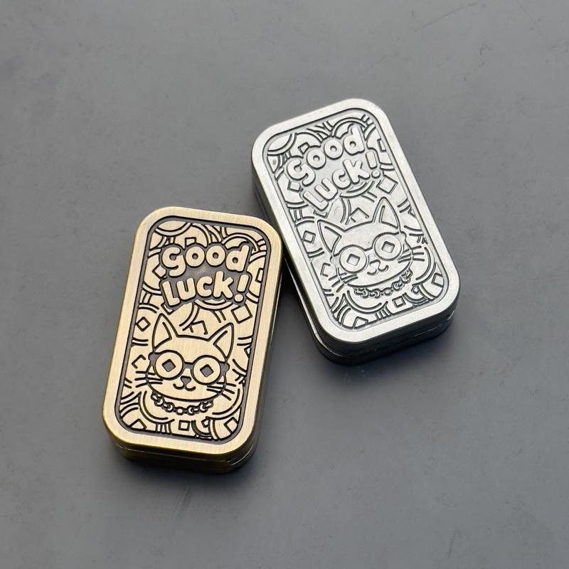 Maneki-neko EDC Metal Fidget Slider Blind Box Bronze
Maneki-neko EDC Metal Fidget Slider Blind Box Bronze