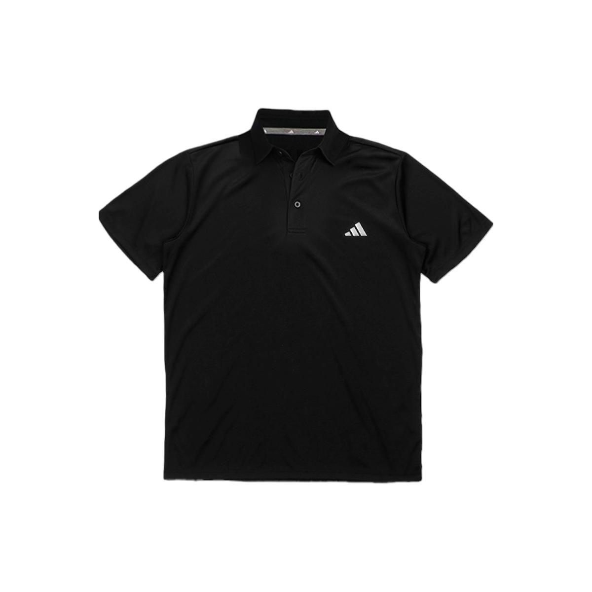 Дышащие мужские поло для гольфа Adidas с тремя полосками и принтом, черные IN6626 S
Дышащие мужские поло для гольфа Adidas с тремя полосками и принтом, черные IN6626 S