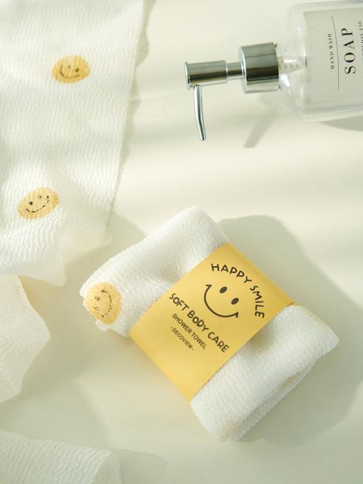 DECOVIEW Happy Smile Body Care Shower Towel 1P
DECOVIEW Happy Smile Body Care Shower Towel 1P