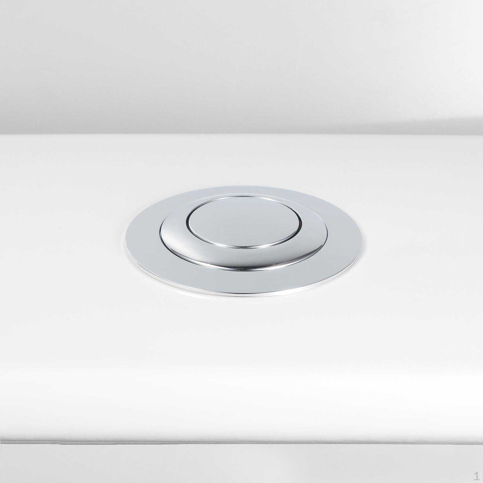 Single Push Toilet Flushing Button Easy to Install Universal Flusher Accessories Repair Parts
Single Push Toilet Flushing Button Easy to Install Universal Flusher Accessories Repair Parts