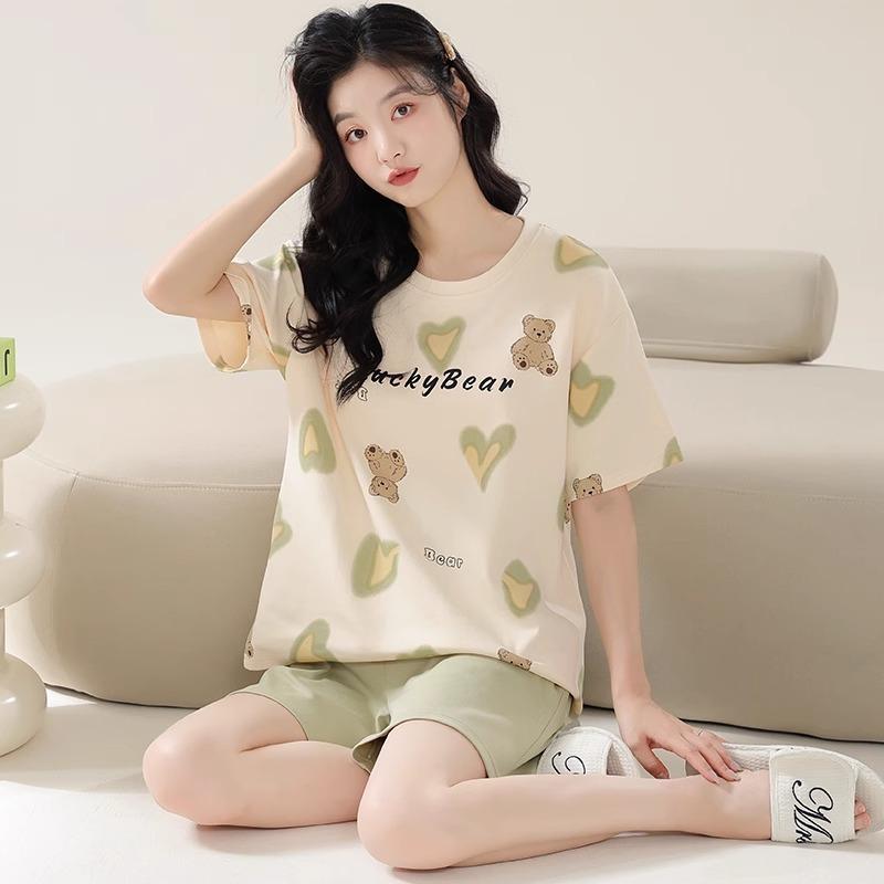 Imitation cotton pajamas women s summer sweet ins wind year new women s cartoon cute loungewear suit thin M
Imitation cotton pajamas women s summer sweet ins wind year new women s cartoon cute loungewear suit thin M