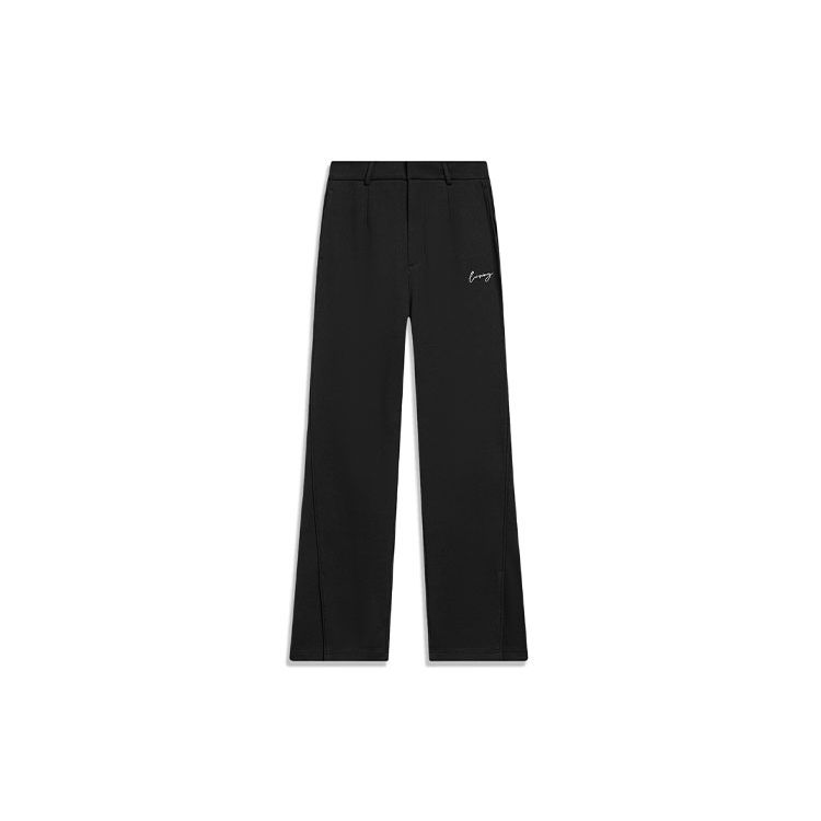 Li Ning Sports Lifestyle Series однотонные прямые трикотажные спортивные брюки с эластичной резинкой на талии женские брюки черного цвета AKLTD74-1 XL
Li Ning Sports Lifestyle Series однотонные прямые трикотажные спортивные брюки с эластичной резинкой на талии женские брюки черного цвета AKLTD74-1 XL