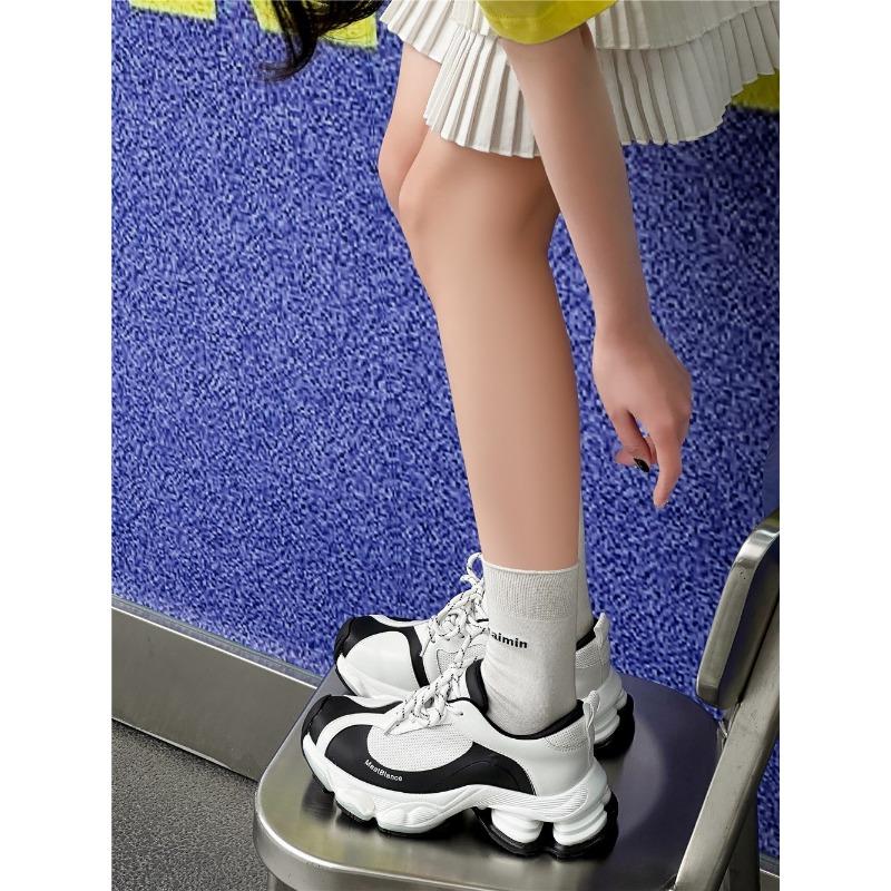 Thick-soled dad shoes women s new versatile height-increasing mesh breathable sports shoes lightweight soft-soled ultra-light casual shoes 35 чёрный
Thick-soled dad shoes women s new versatile height-increasing mesh breathable sports shoes lightweight soft-soled ultra-light casual shoes 35 чёрный