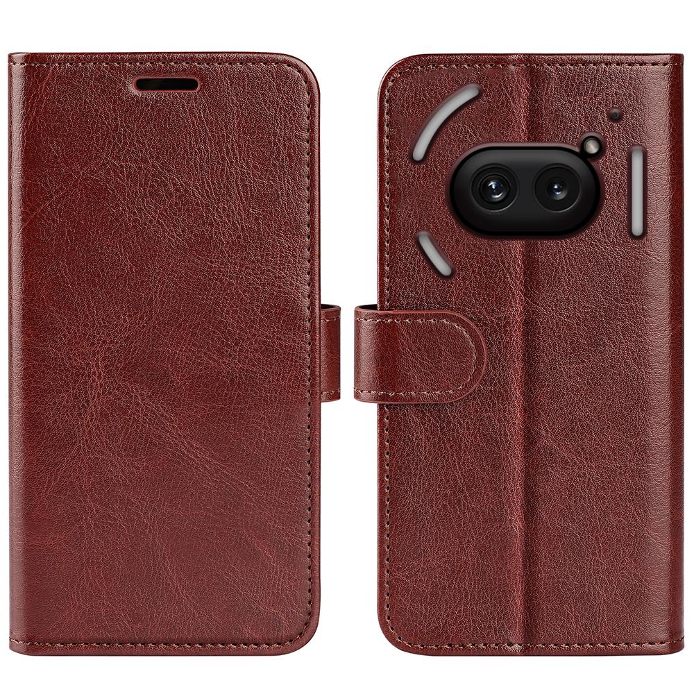 For Nothing Phone (2a) Plus/Phone (2a) Case Crazy Horse Texture PU Leather+TPU Flip Phone Cover Brown
For Nothing Phone (2a) Plus/Phone (2a) Case Crazy Horse Texture PU Leather+TPU Flip Phone Cover Brown