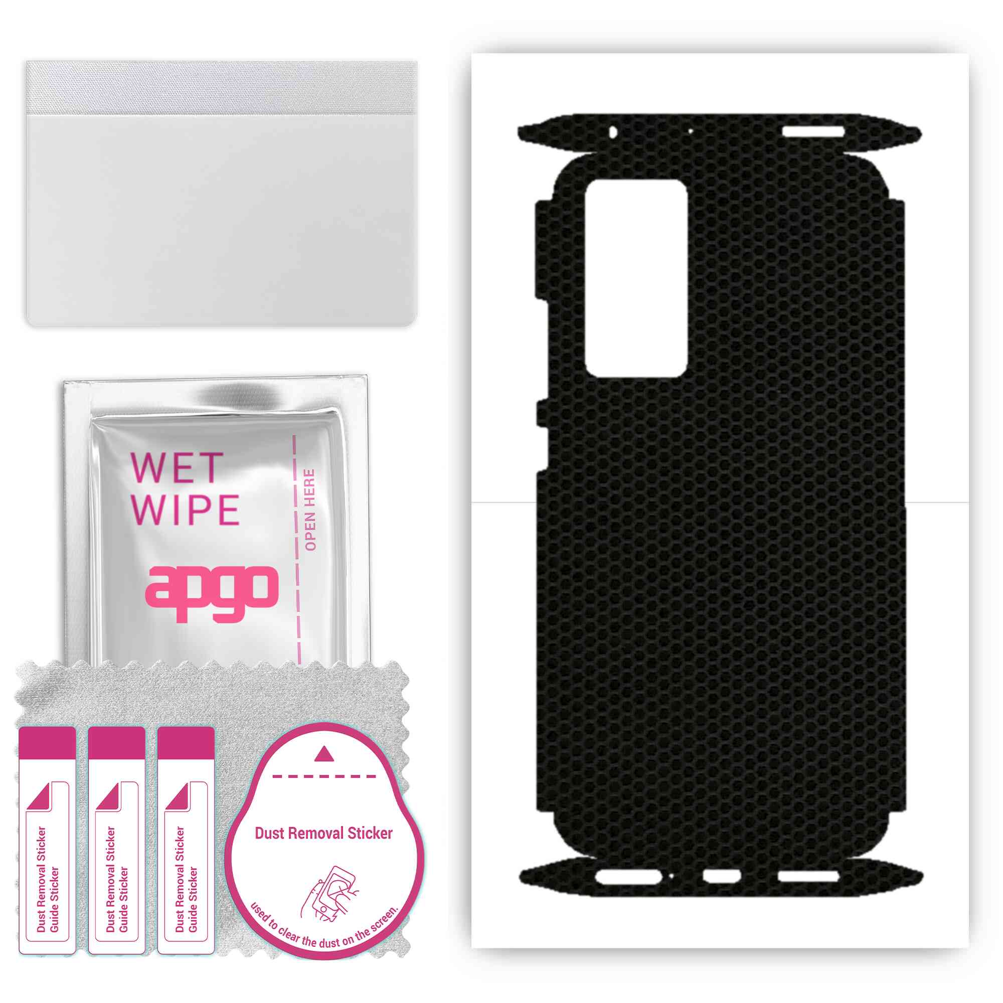 Apgo Protective Skin Sticker for the back+sides compatible with Xiaomi 12X, Full Wrap Film, Foil, Vinyl - Pattern Matrix
Apgo Protective Skin Sticker for the back+sides compatible with Xiaomi 12X, Full Wrap Film, Foil, Vinyl - Pattern Matrix