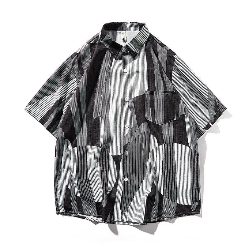 Breathable Summer Retro Printed Couple s Shirt - Non-Iron, Versatile Lapel Design 3XL
Breathable Summer Retro Printed Couple s Shirt - Non-Iron, Versatile Lapel Design 3XL